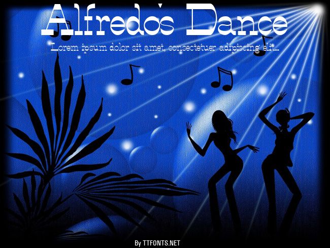 Alfredo's Dance example